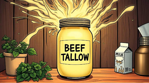 what is the difference between beef dripping and tallow