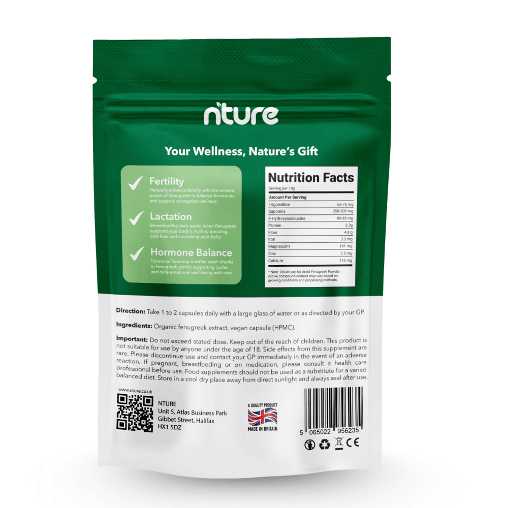 Fenugreek Tablets - Nture