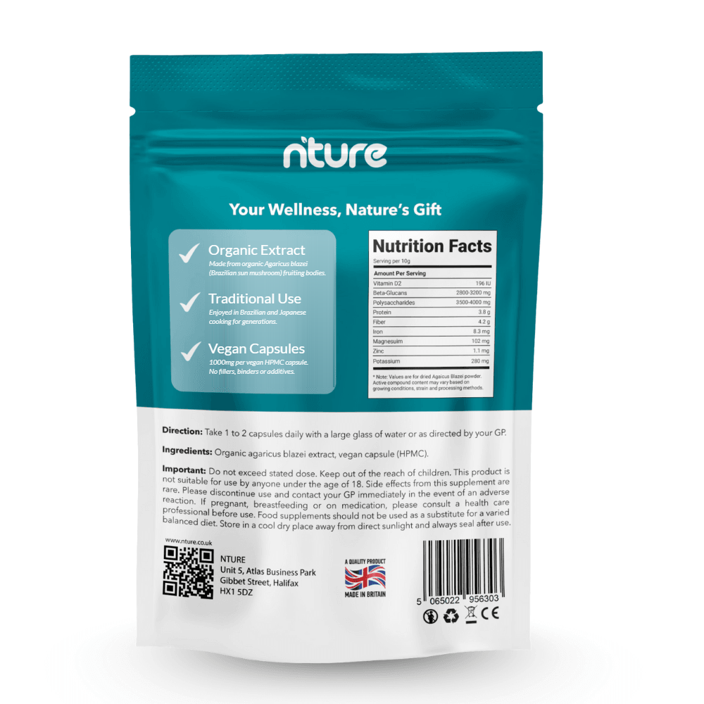 Agaricus Blazei Mushroom Capsules