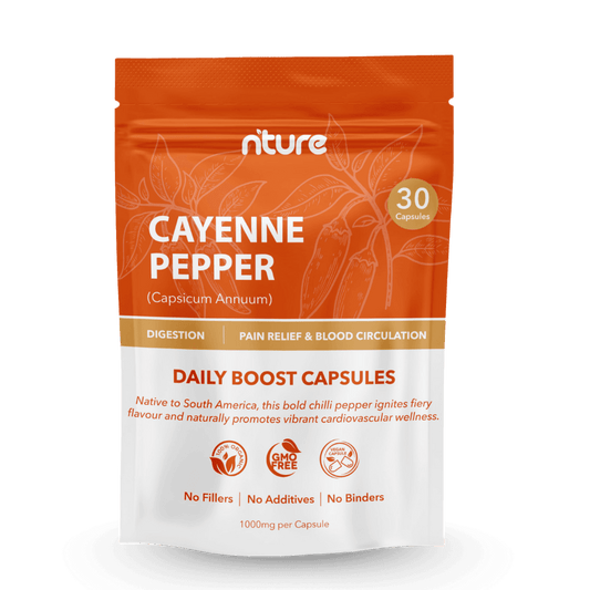 Cayenne Pepper Capsules - Nture