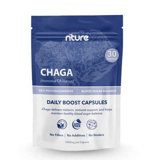 Chaga Mushroom Capsules - Nture