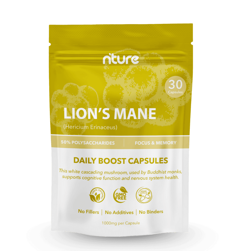 Lion's Mane Mushroom Capsules - Nture
