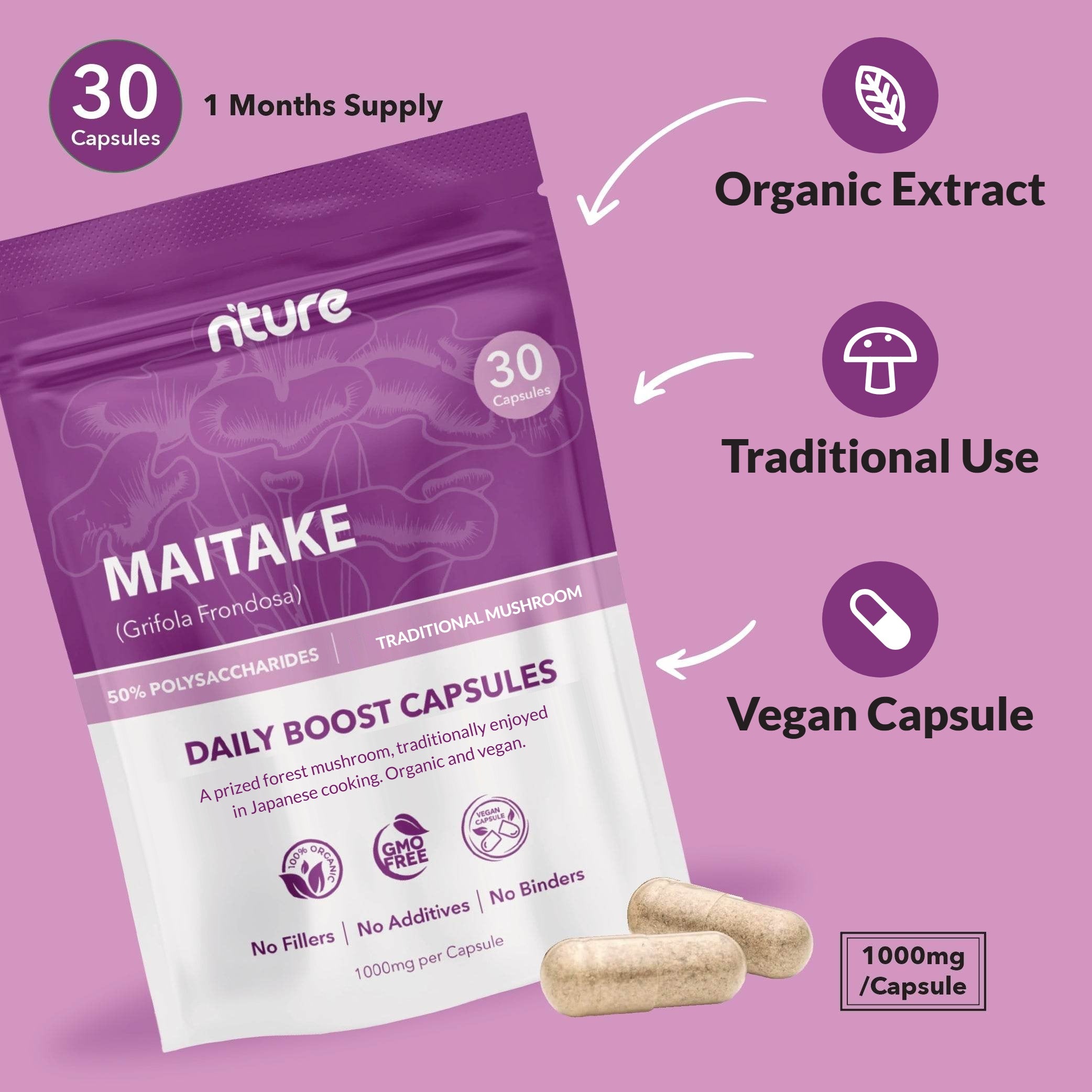 Maitake Mushroom Supplement