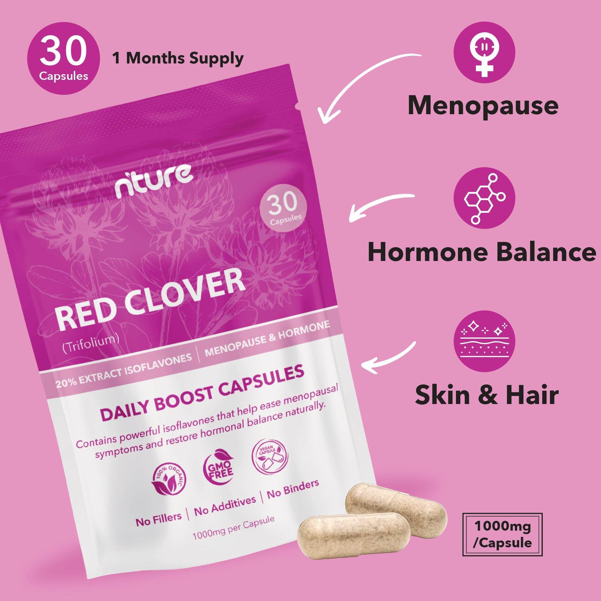Tremella & Red Clover The Ultimate Women Bundle - Nture