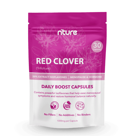Red Clover Menopause Supplements - Nture
