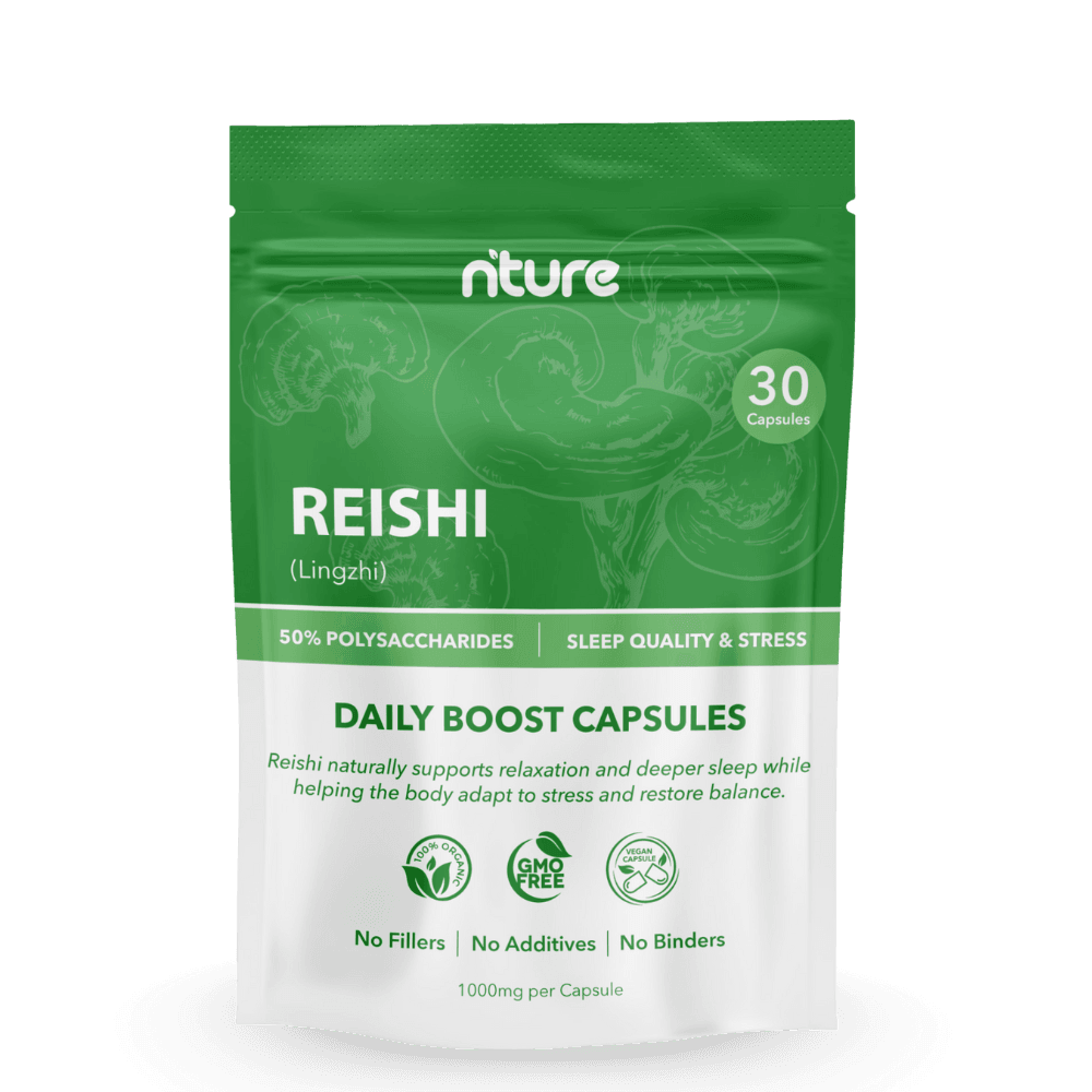 Reishi Mushroom Capsules - Nture