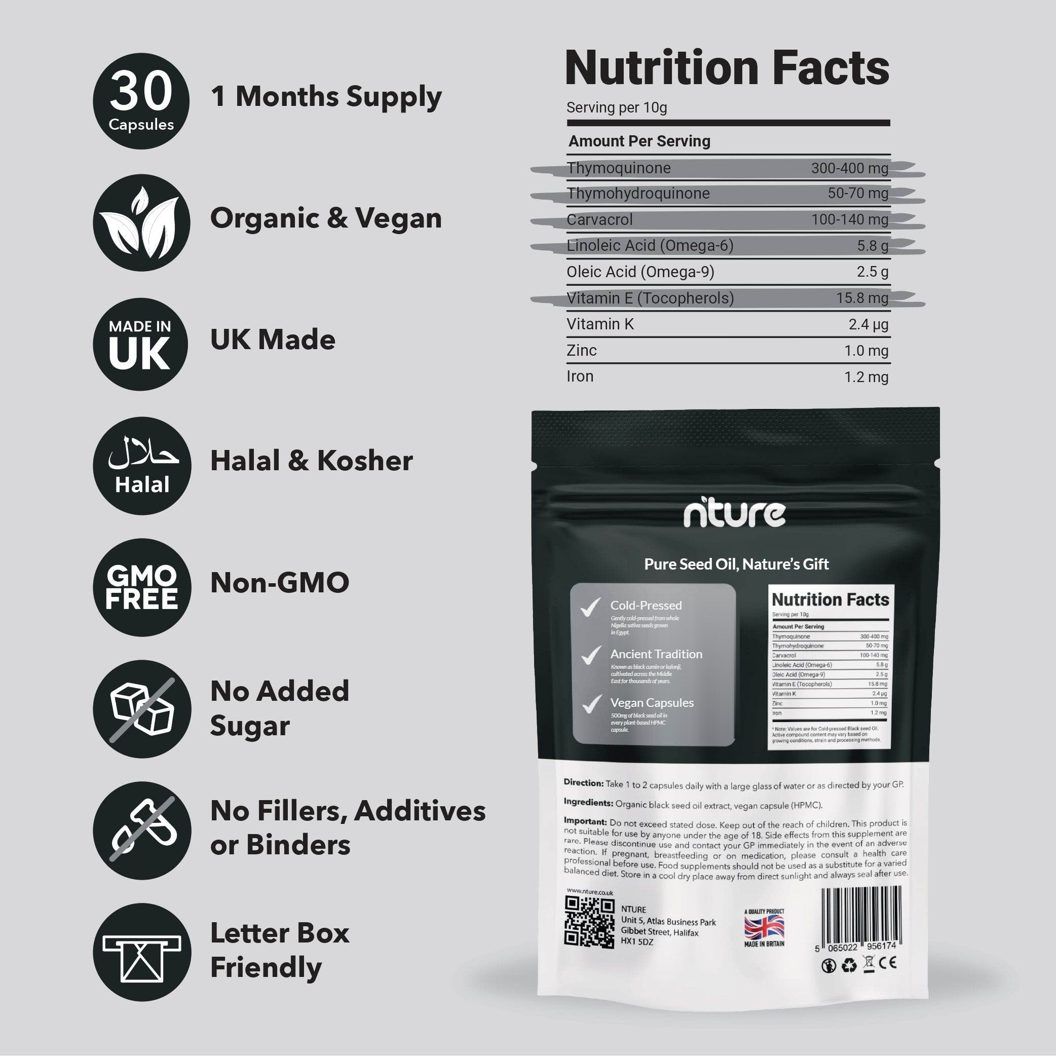 Black Seed Oil Capsules