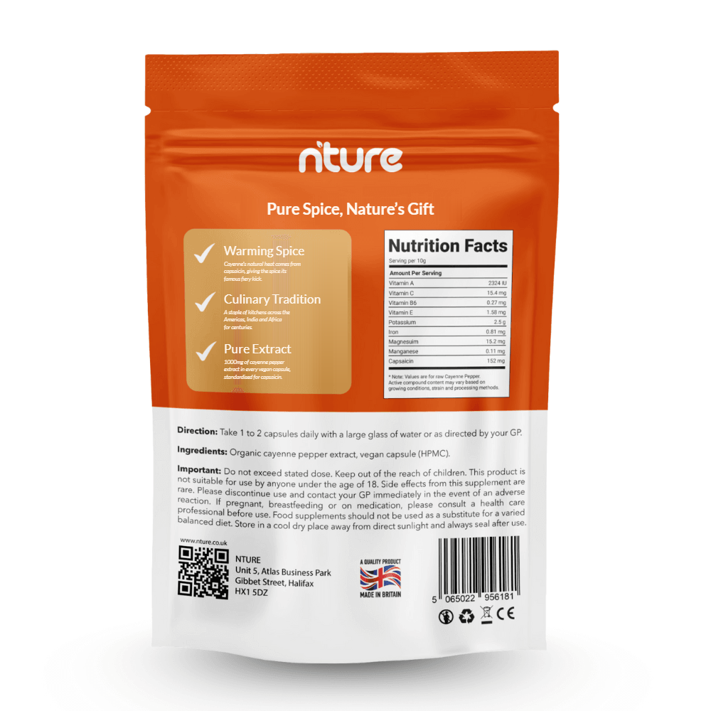 Cayenne Pepper Capsules