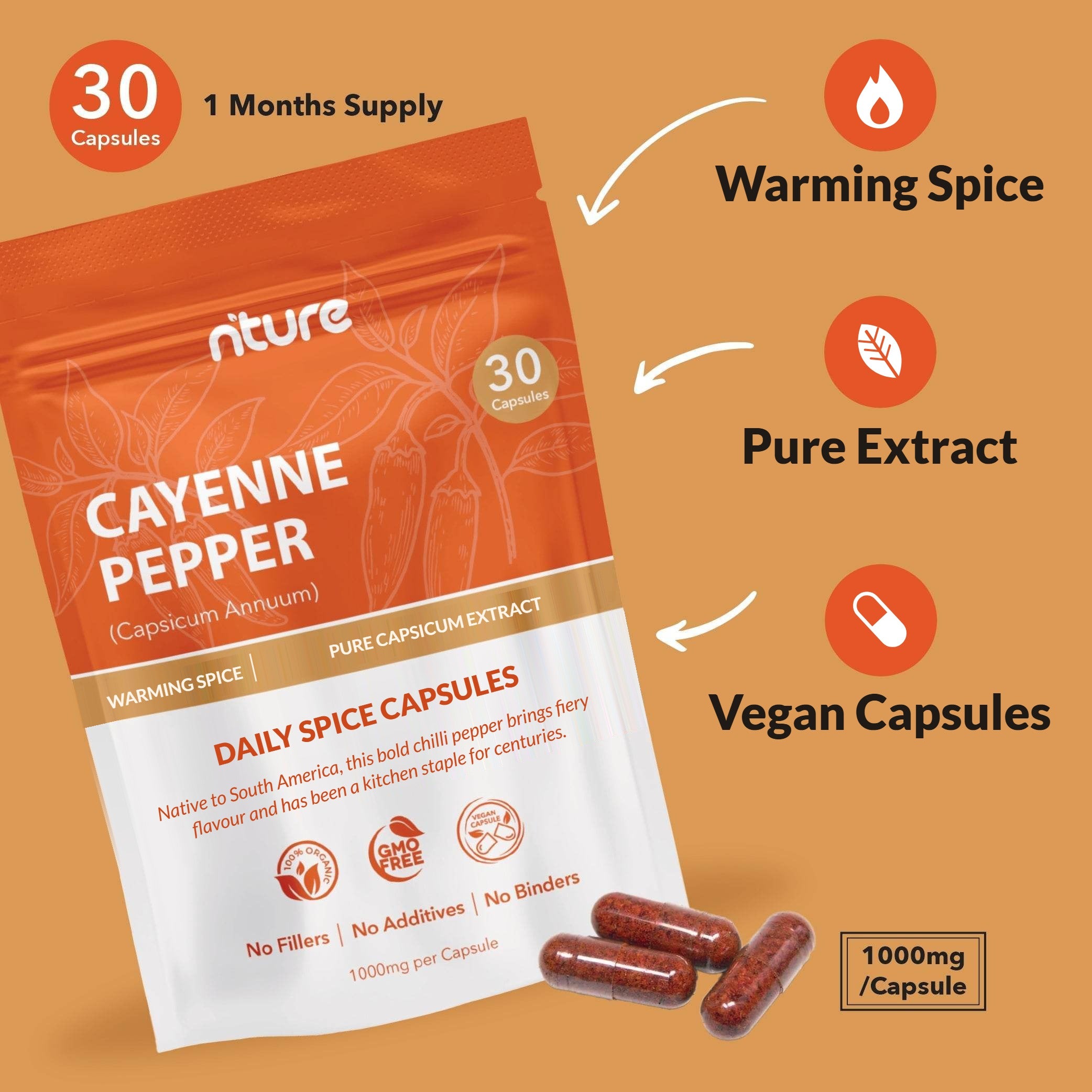 Cayenne Pepper Capsules