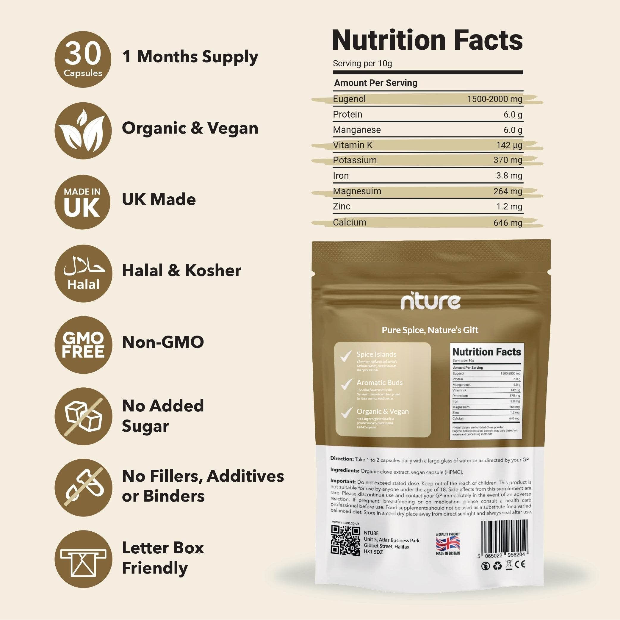 Clove Powder Capsules