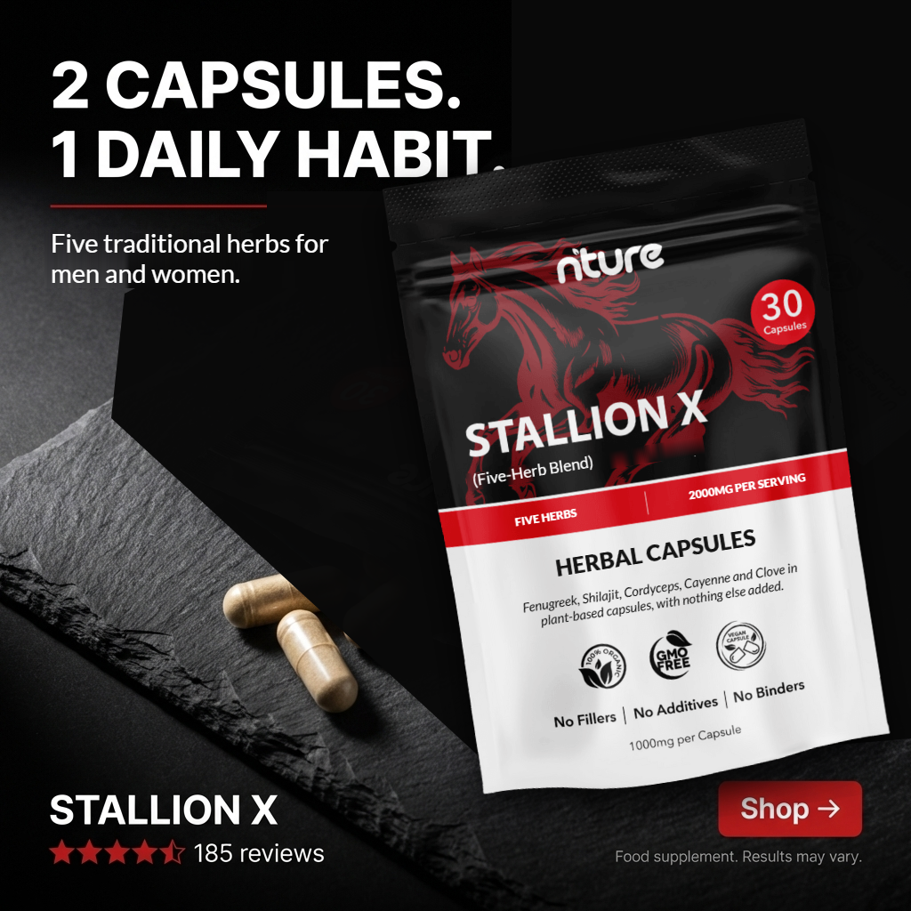 Stallion X Herbal Capsules