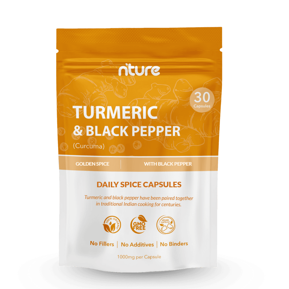 Turmeric Capsules with Black Pepper