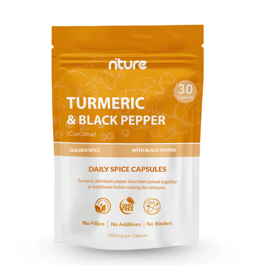 Turmeric Capsules with Black Pepper